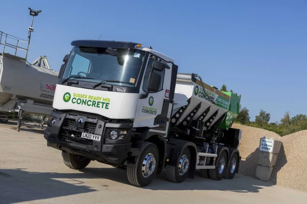 sussex ready mix lorry