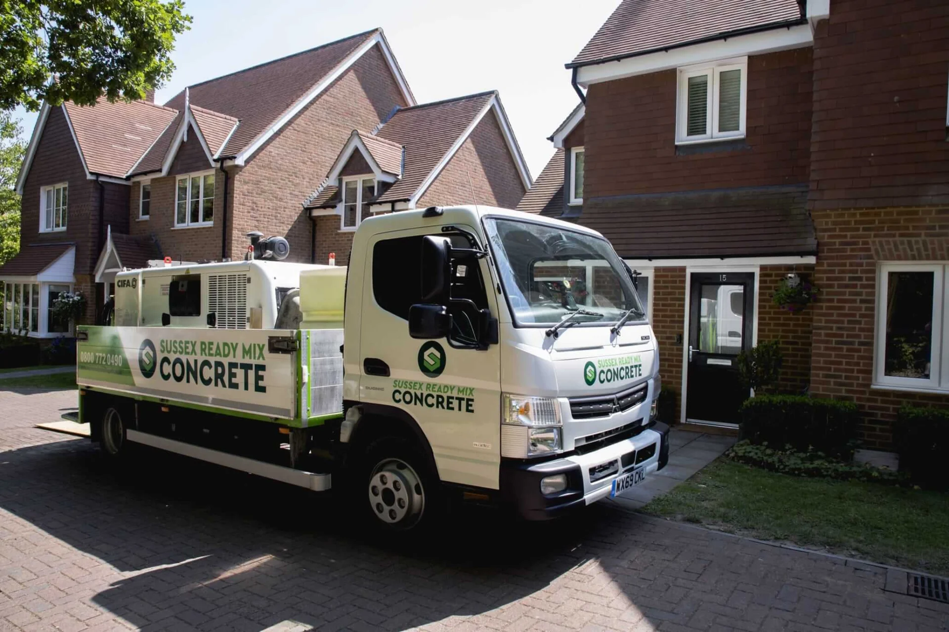 concrete lorry