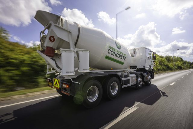 Sussex Ready Mix Concrete delivering concrete